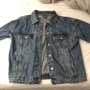 Wild Fable Distressed Denim Trucker Jacket